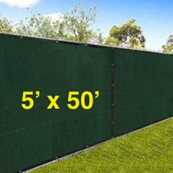 FENCE SCREEN 5 x 50 Privacy Screen - GREEN 5x50