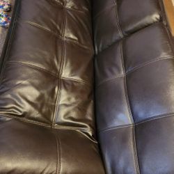 Leather Futon 