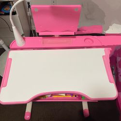 Girls Pink Desk
