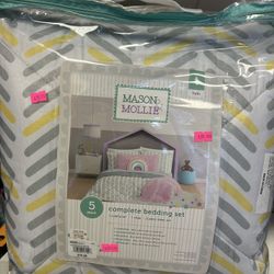 5 Piece Complete Bedding Set