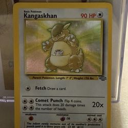 kangaskhan jungle holo Pokémon