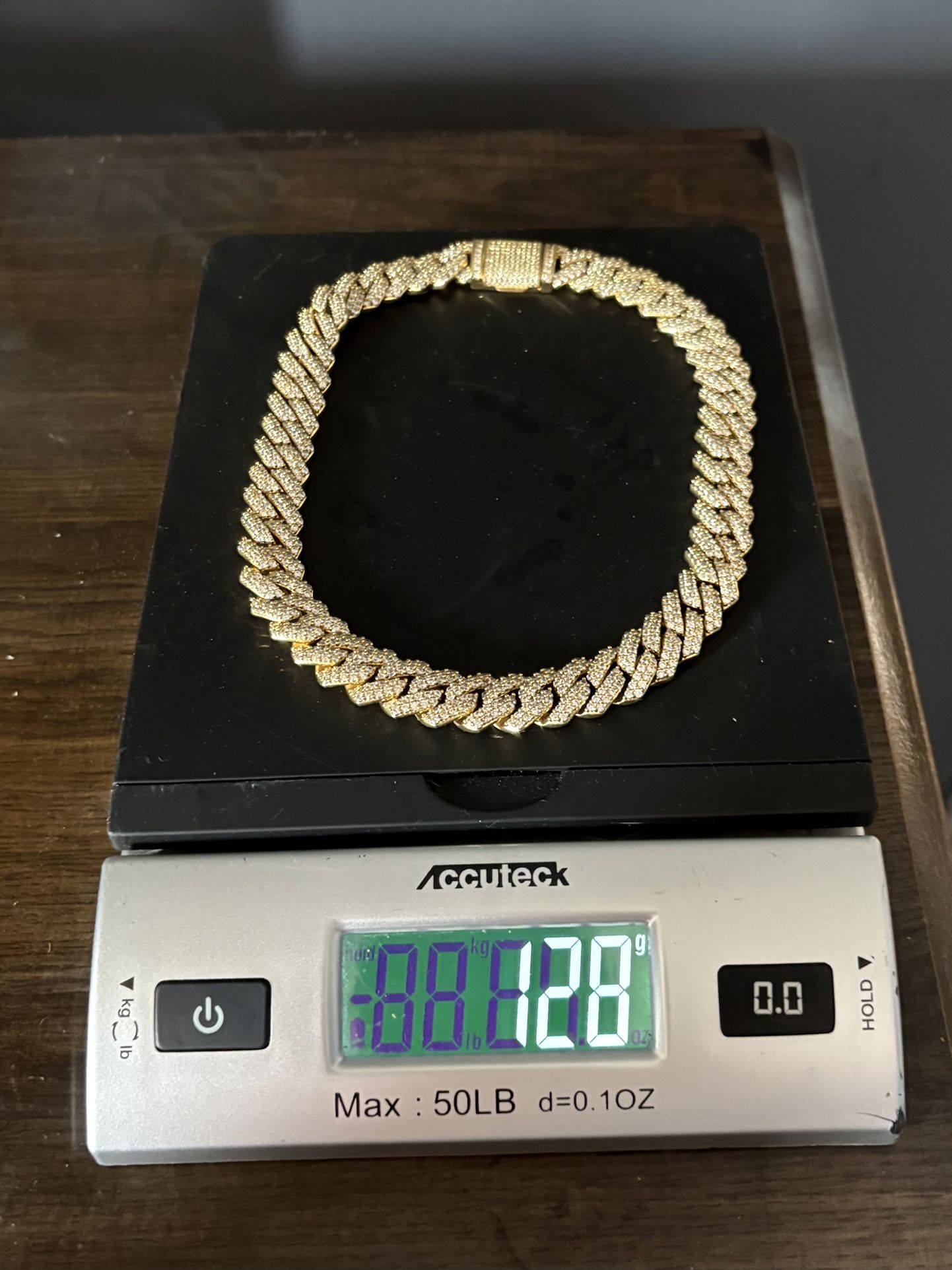 💥 Cuban Chain + Icy Pendant (Combo)
