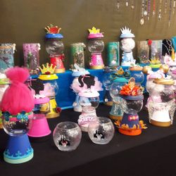 Hand crafted centerpiece for party