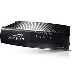 Arris Touchstone TM1602A DOCSIS 3.0 Upgradeable 16x4 Telephony Modem for TWC & OPTIMUM