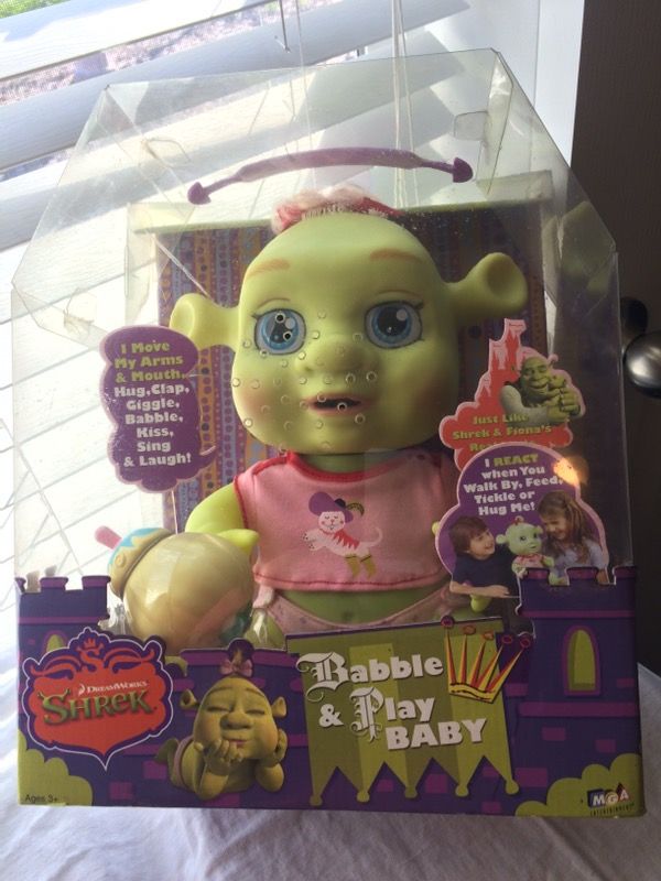 Shrek Babble n play baby Girl for Sale in Manteca CA OfferUp