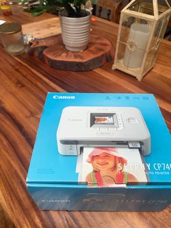 Canon Selphy CP740 Compact Color Photo Printer NEW Open Box