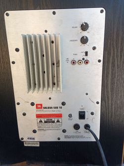 JBL BASE BALBOA SUB10