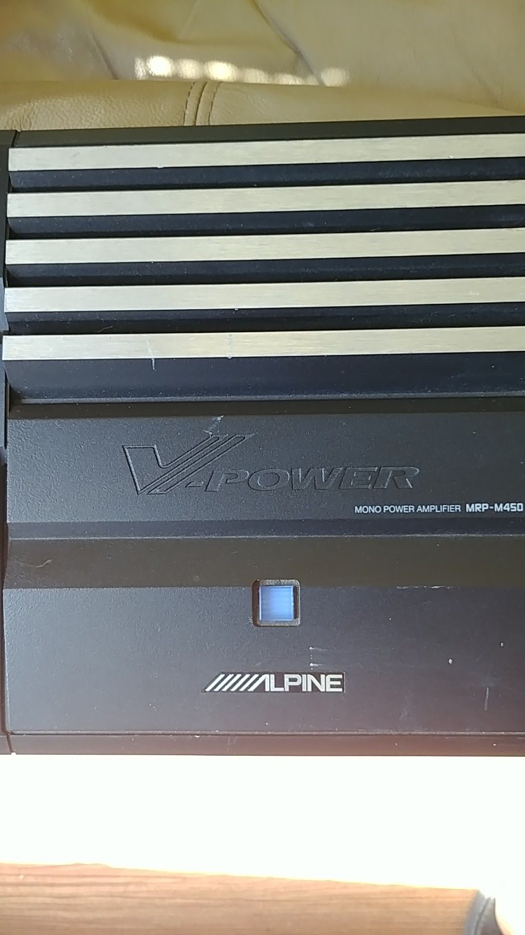 ALPINE MONO POWER AMP MRP-M450
