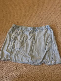 Carve Tencel Jean Skirt (size 10) - $10