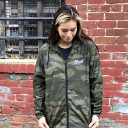 Army Camo Rain Jacket New “Blessed”
