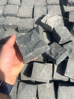 Grey Basalt Paving Cube