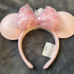 New with tags. Pink faux leather Ears 