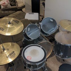 Dixon Sparkle Beginner Drum Set