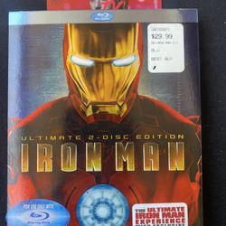 Iron Man Blu Ray Dvd