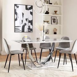 New Dining Table Set 5 PCs 