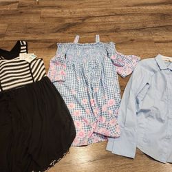 Girls Size 16 Dresses And Dress Shirt 