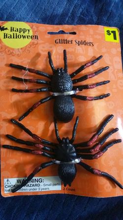 New Halloween Glitter Spider 2