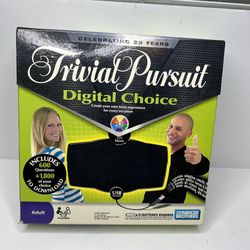 Trivial Pursuit Digital Choice Electronic Game Parker Brothers Complete