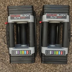 PowerBlock Elite EXP Adjustable Dumbbells
