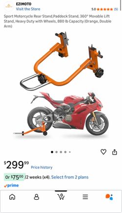 Motorcycle stand