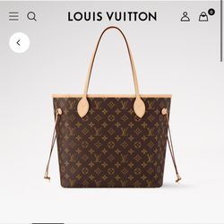 Authentic LV Neverfull Purse And Clutch