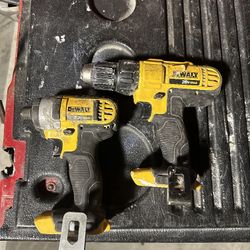 2 Dewalt Drills 