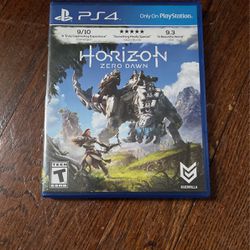 PS4 Horizon zero dawn Original Game