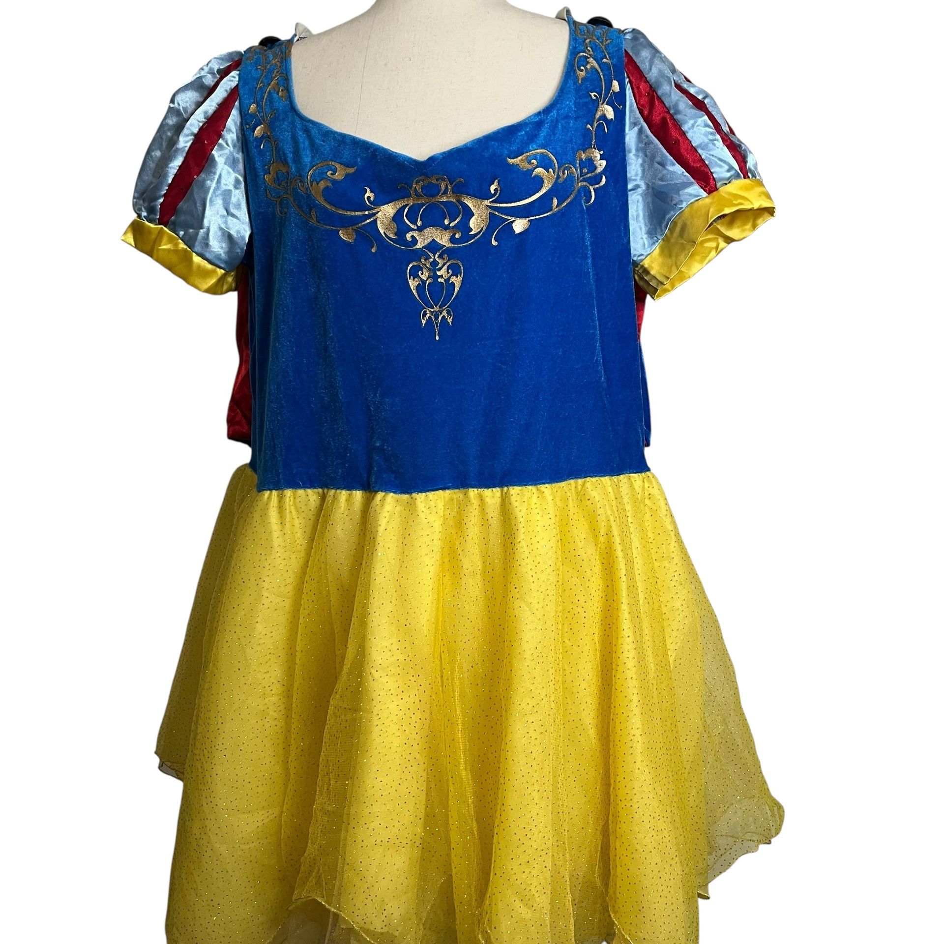 Disney Snow White Short Skirt Halloween Costume Women’s Plus Size 18-20