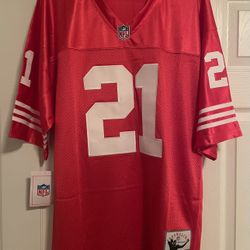 1994 San Francisco 49ers Deion Sanders Mitchell & Ness Jersey Men’s XL