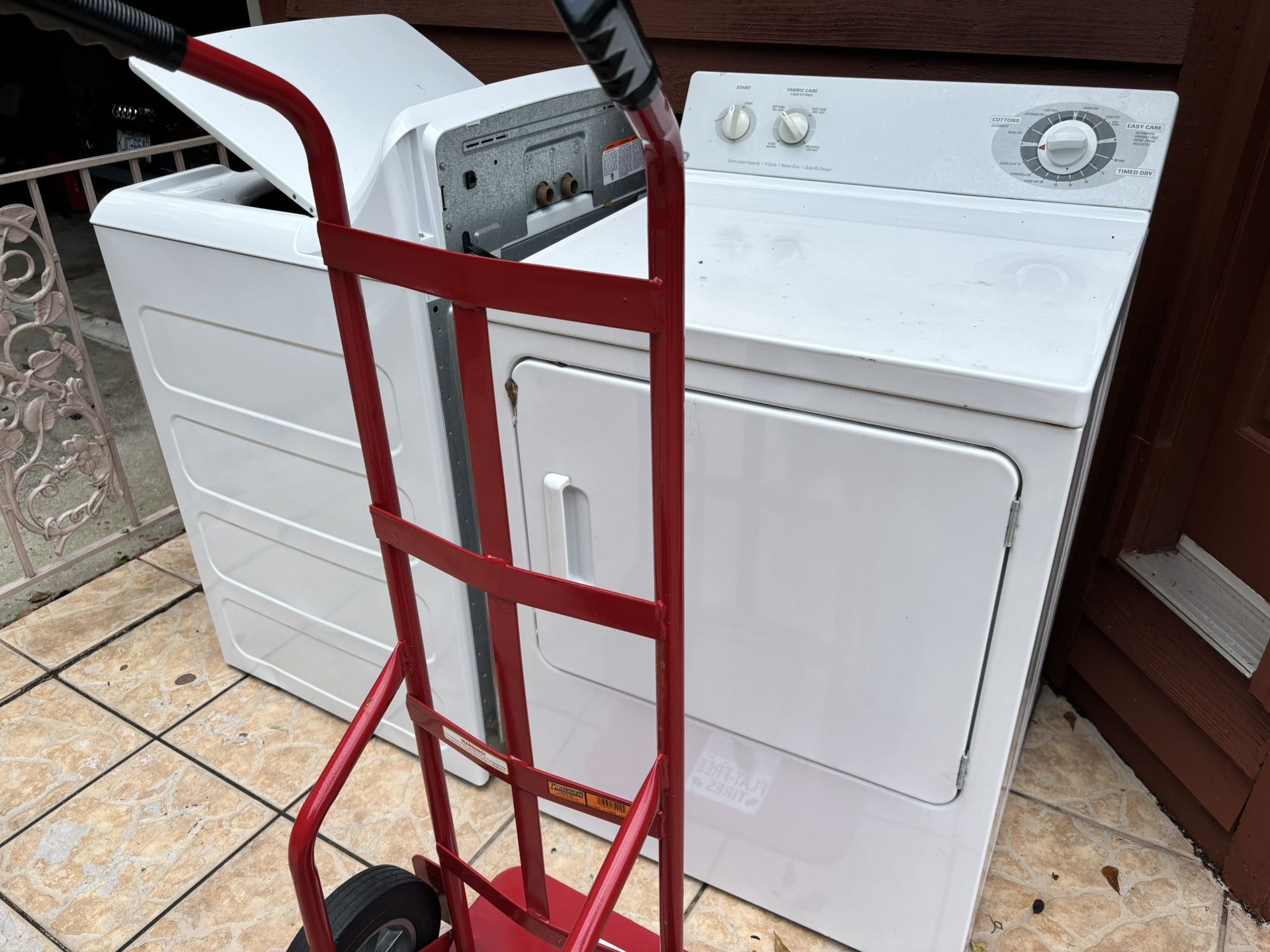 GE Washer And Gas Dryer