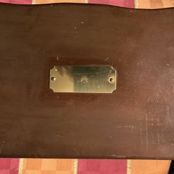 Large Cherry Wood Jewelry Box