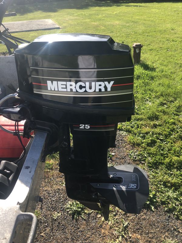 1990 Mercury 25 HP 2 Stroke Boat Motor for Sale in Chehalis, WA OfferUp