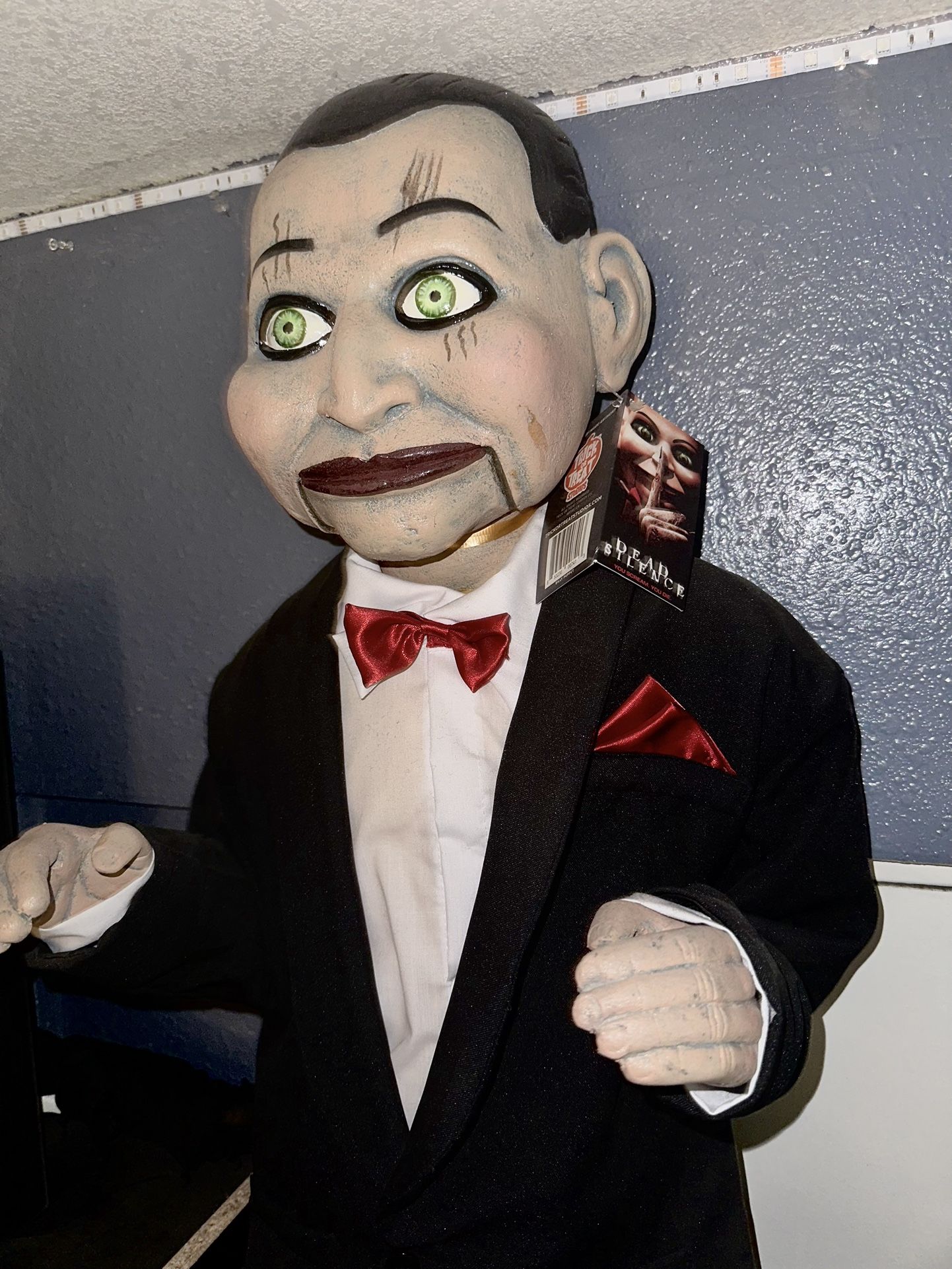 47" Dead Silence Billy Puppet Prop Figure Halloween Decor Trick or Treat Studios