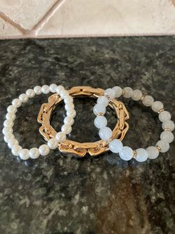 New 3 piece unique bracelet set