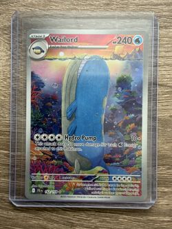 Pokémon Journey Together Wailord 162/259