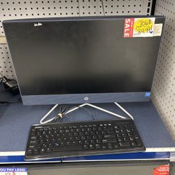 Hp Computer With Keyboard 