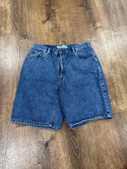 Bugle Boy blue denim jorts Size 32"