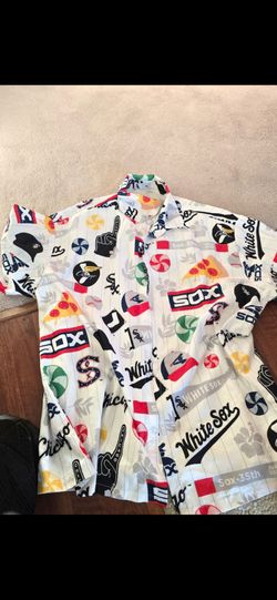 Chicago White Sox Hawaiian Button-Up Shirt XL