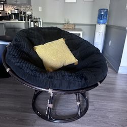 Black Papasan Chair