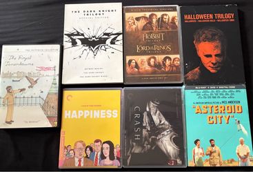 Blu-ray / DVDs (with Criterion collection x2)