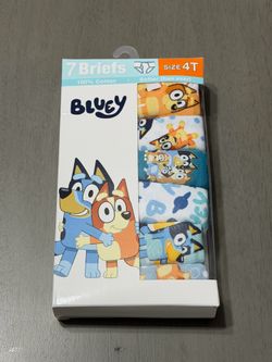Bluey 7-Pack Boys' Briefs Size 4T
