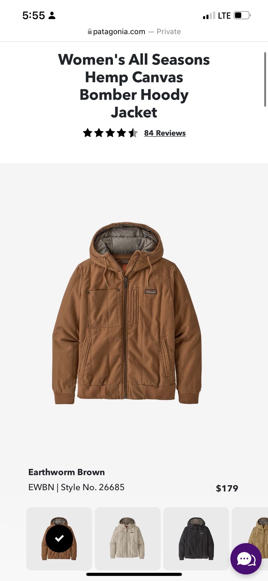 Patagonia Women s All Seasons Hemp Canvas Bomber Hoody Jacket for Sale in Los Angeles CA OfferUp
