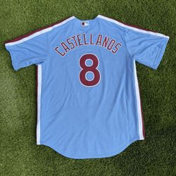 Nick Castellanos Powder Blue Jersey