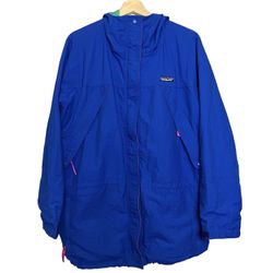 VINTAGE PATAGONIA REVERSIBLE JACKET SIZE LARGE 