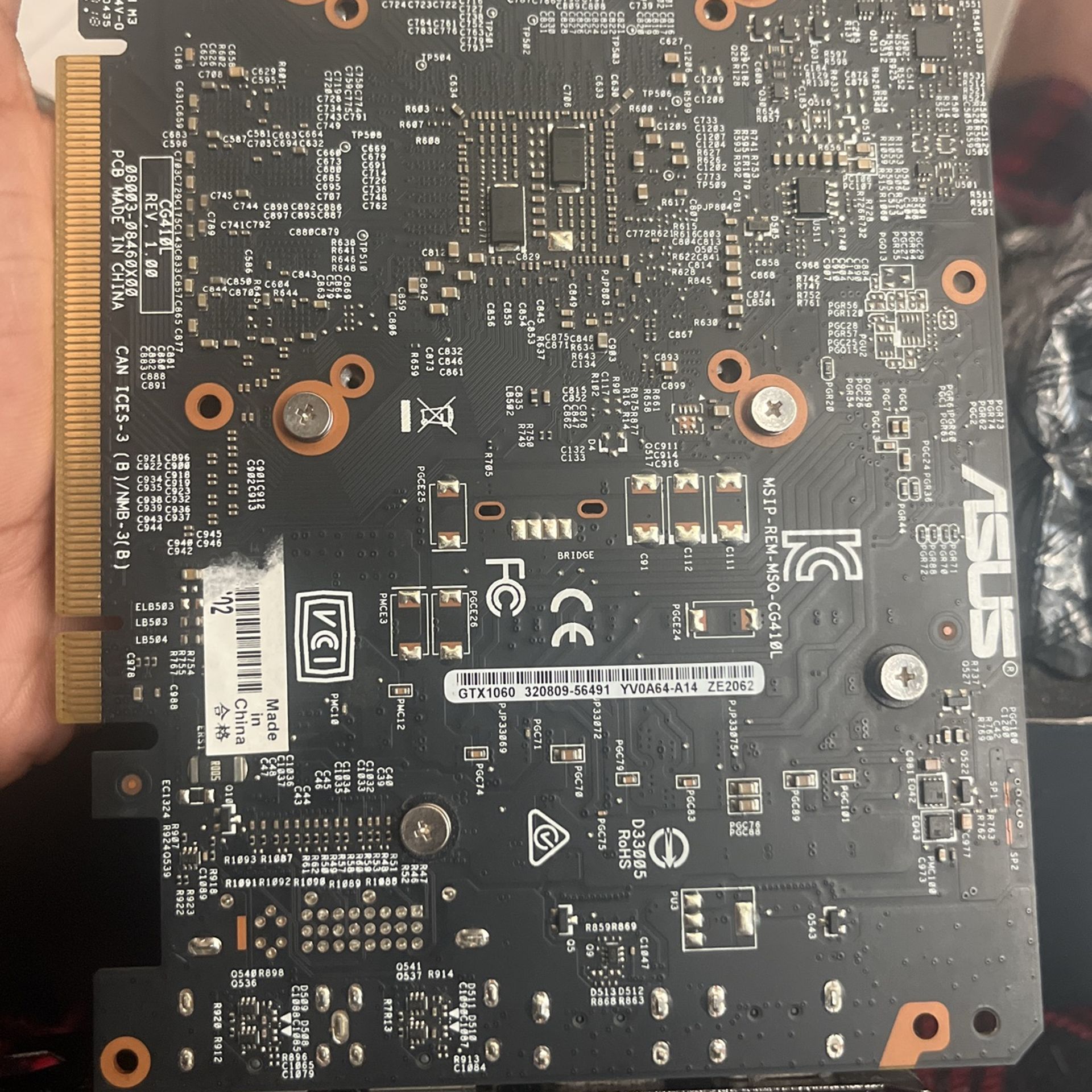 ASUS NVIDIA GTX 1060