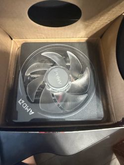 New AMD CPU (AM4) cooler.