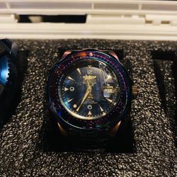  Invicta Pro Diver Automatic Women's Watch w/ Mother of Pearl Dial - 38mm, Iridescent (23945)
