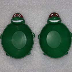 Vintage TMNT Cereal Bowl 1990