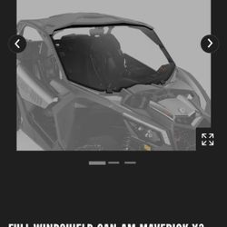 Full Windshield Can-Am Maverick X3