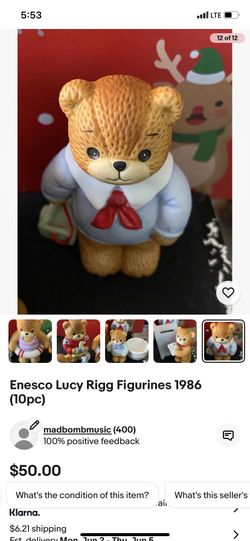 Endeavor Lucy Rigg Figurines